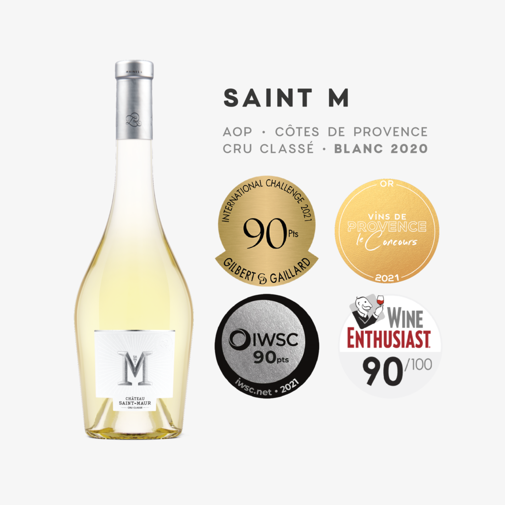 Médaille Saint-M Blanc