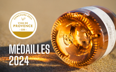 Medailles Concours des vins de provence 2024