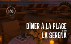 Photo - Actualités bendeau actu 2" Dîner en bord de mer à La Serena, Ramatuelle, en partenariat avec le Château Saint-Maur Cru Classé – 31 mai 2025