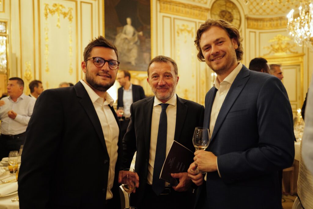 Photo - Marc Monrose honoured at the Bacchus Business Club dinner at Le Meurice L1080396" L1080396