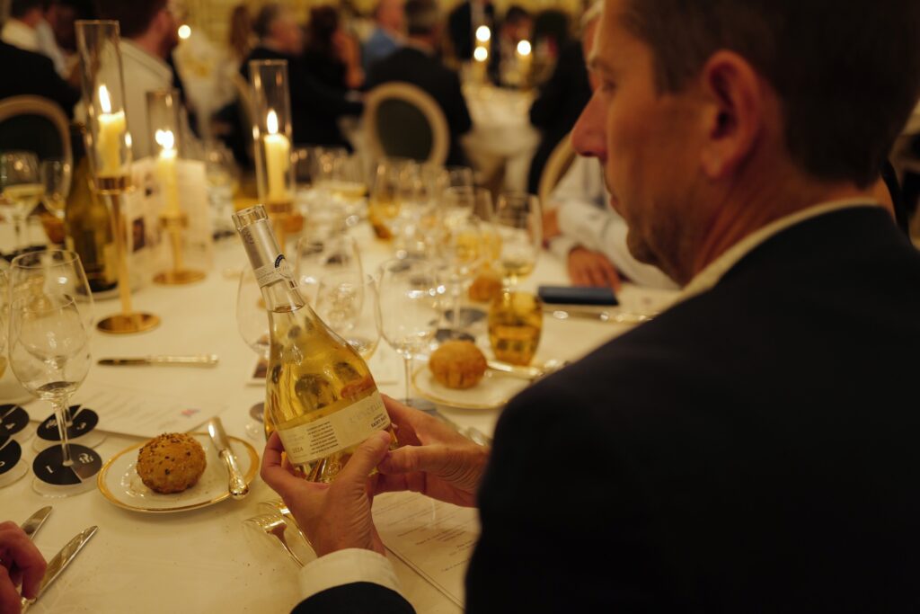 Photo - Marc Monrose honoured at the Bacchus Business Club dinner at Le Meurice L1080627" L1080627