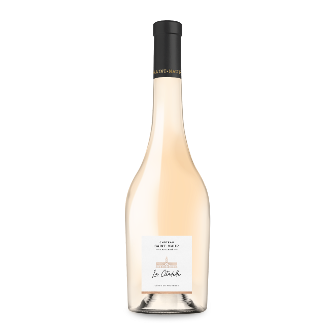 Photo - Collection Saint-Maur LA CITADELLE CHATEAU SAINT MAUR ROSE AOP COTES DE PROVENCE CRU CLASSE" LA CITADELLE - CHATEAU SAINT-MAUR - ROSE AOP COTES DE PROVENCE - CRU CLASSE